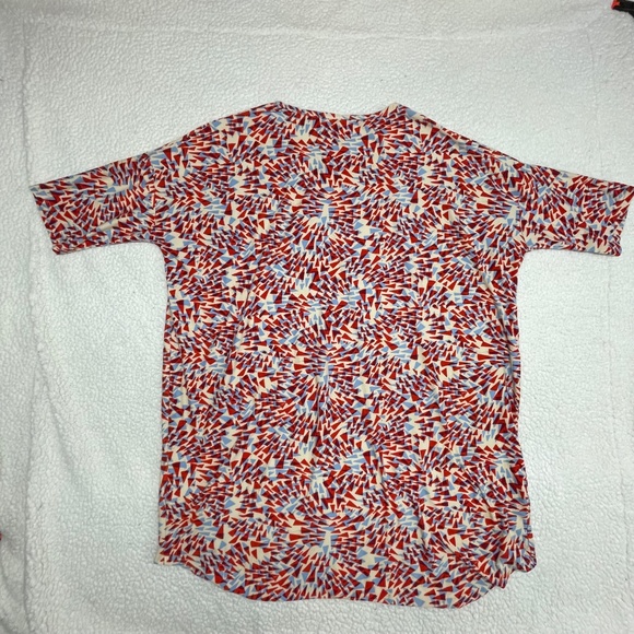 Women’s Large, LuLaRoe,  Red/White/Blue Tunic Top - Picture 2 of 10